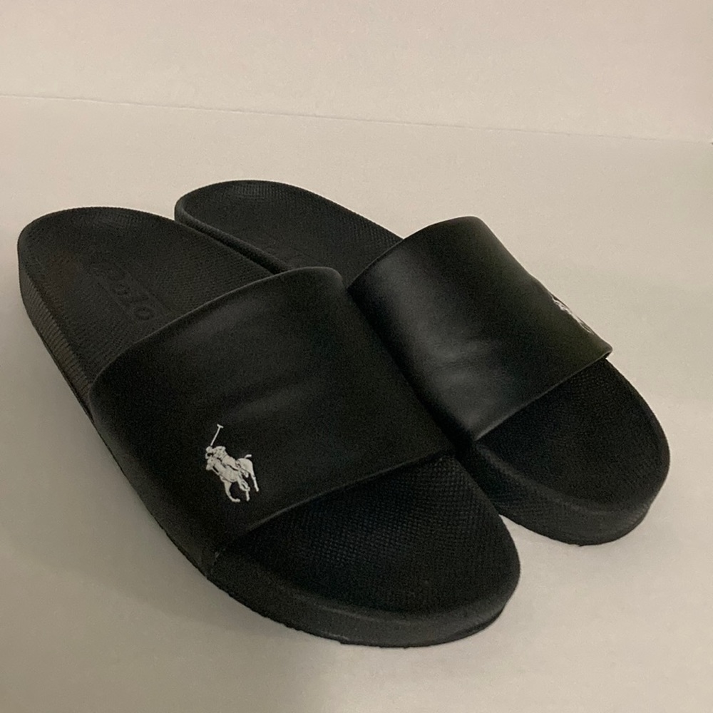 Polo Ralph Lauren Cayson Pony Pool Slides